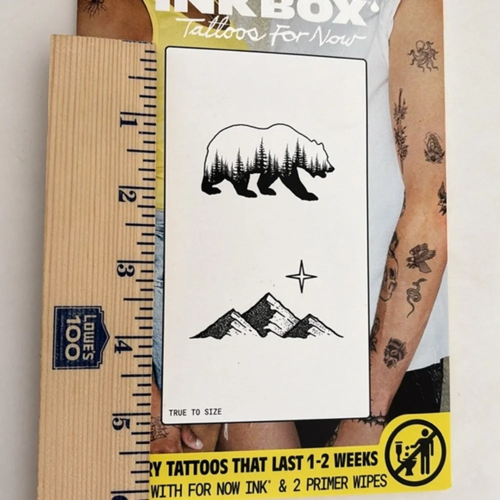 Set of Three (3)‎ Inkbox Temporary Tattoos 1-2 Weeks Factory Sealed Halloween